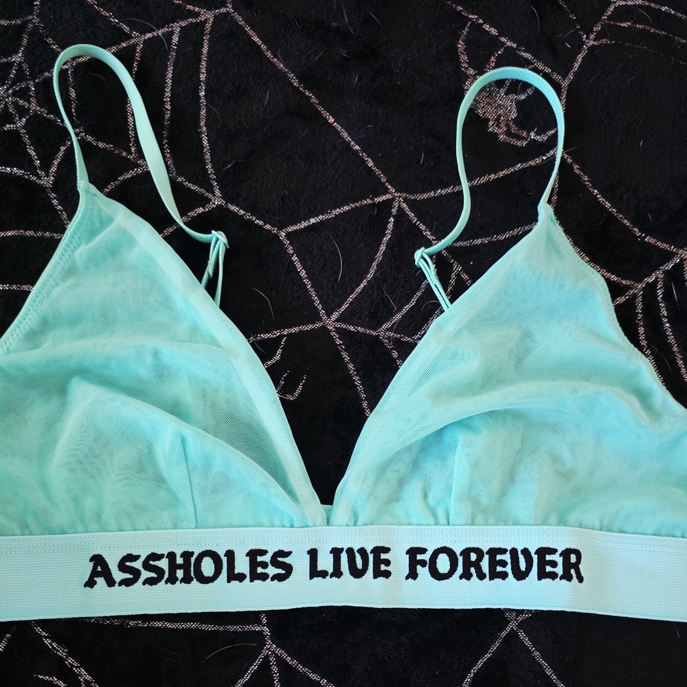Mint Green Triangle Bralette